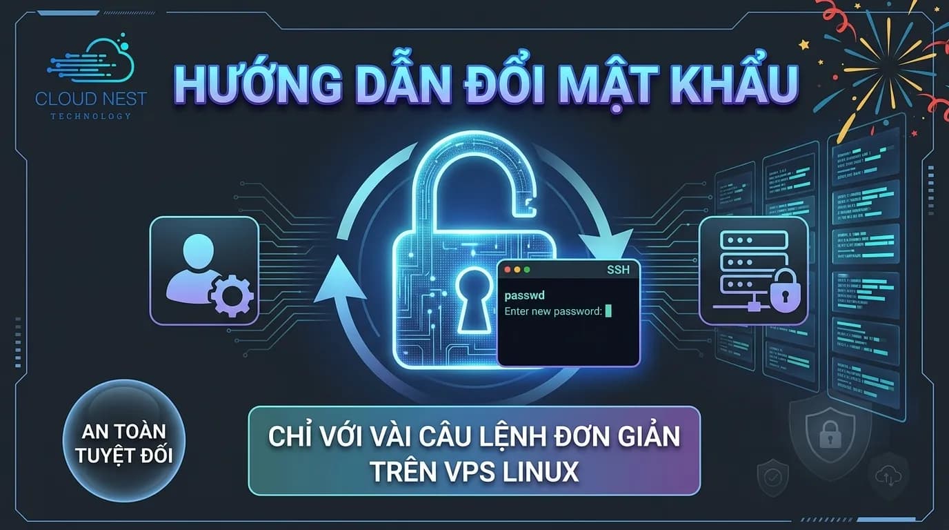 Cách Đổi Mật Khẩu VPS Linux Đơn Giản Và Nhanh Chóng