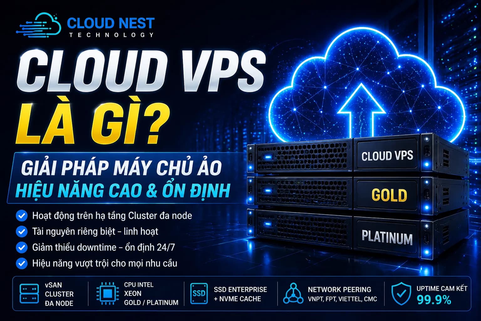 Cloud VPS là gì? So sánh với VPS thường và khi nào nên dùng